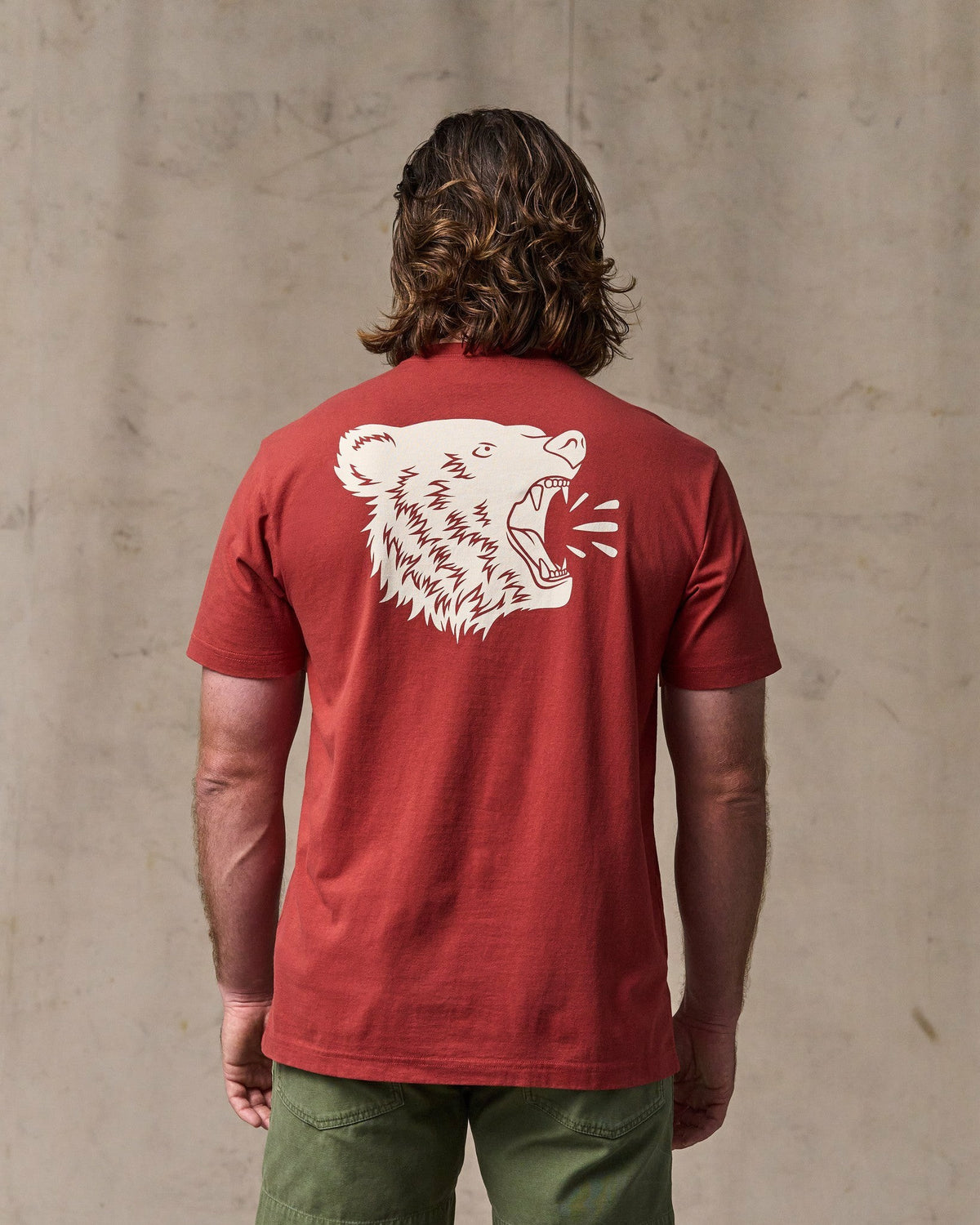 Filson Essential / Bear Graphic T-Shirt - Chili Oil