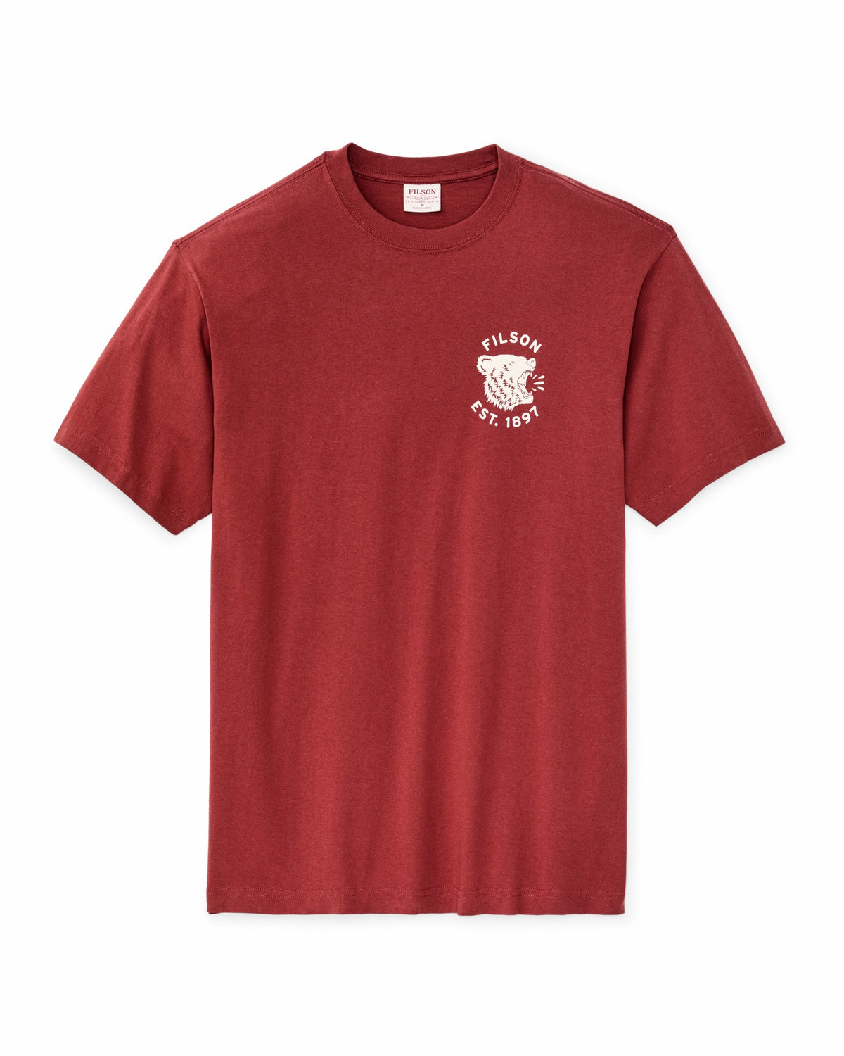 Filson Essential / Bear Graphic T-Shirt - Chili Oil