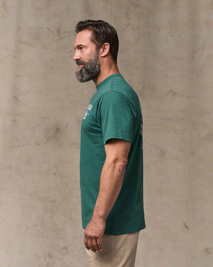 Filson Quality / Forestry Graphic T-Shirt - Mallard Green