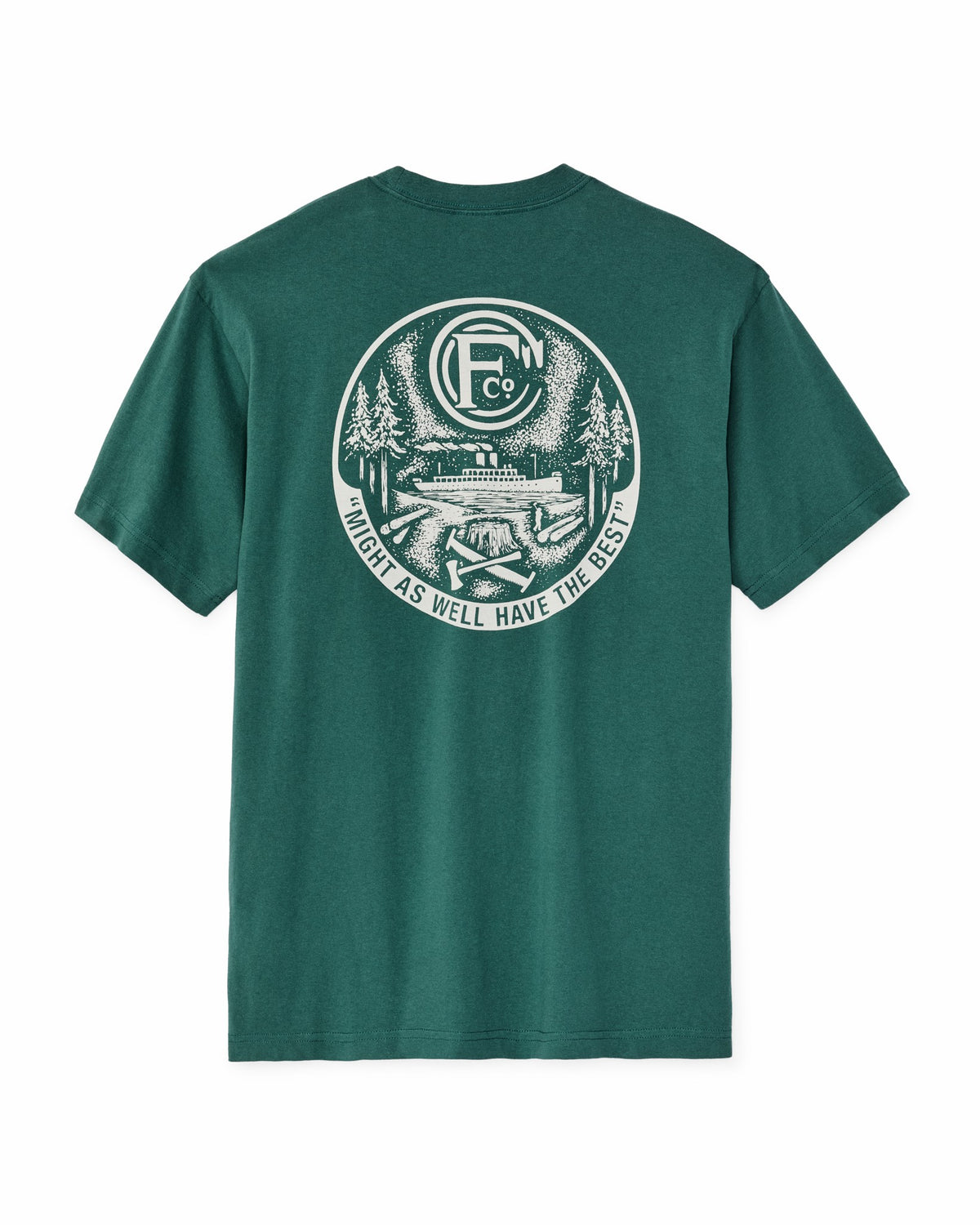 Filson Quality / Forestry Graphic T-Shirt - Mallard Green