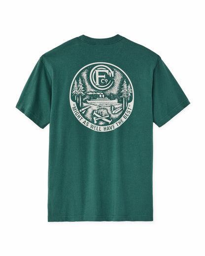 Filson Quality / Forestry Graphic T-Shirt - Mallard Green