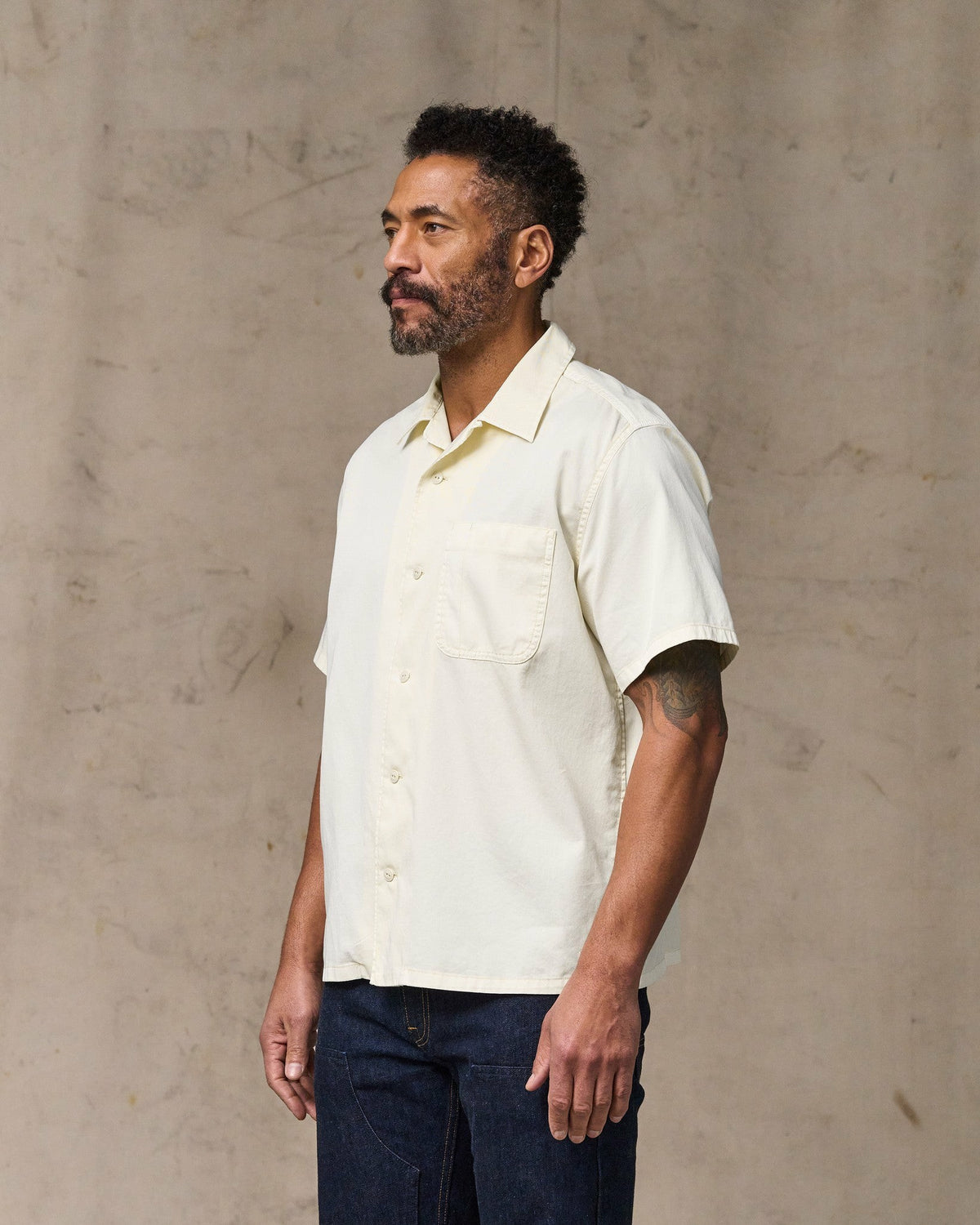 Filson Customer Favorite / Short Sleeve 4.5-oz. Twill Shirt - Ivory