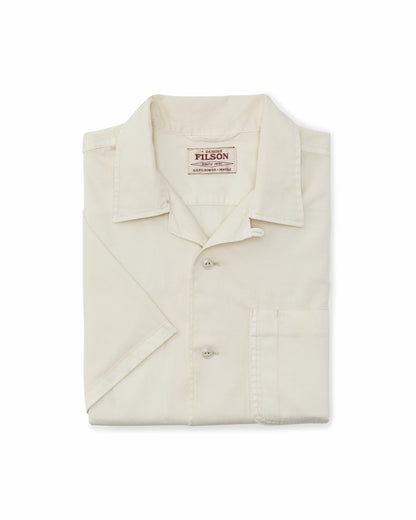 Filson Customer Favorite / Short Sleeve 4.5-oz. Twill Shirt - Ivory