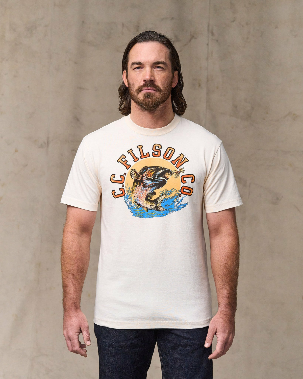 Filson Classic / Dry Fly Graphic T-Shirt - Basswood