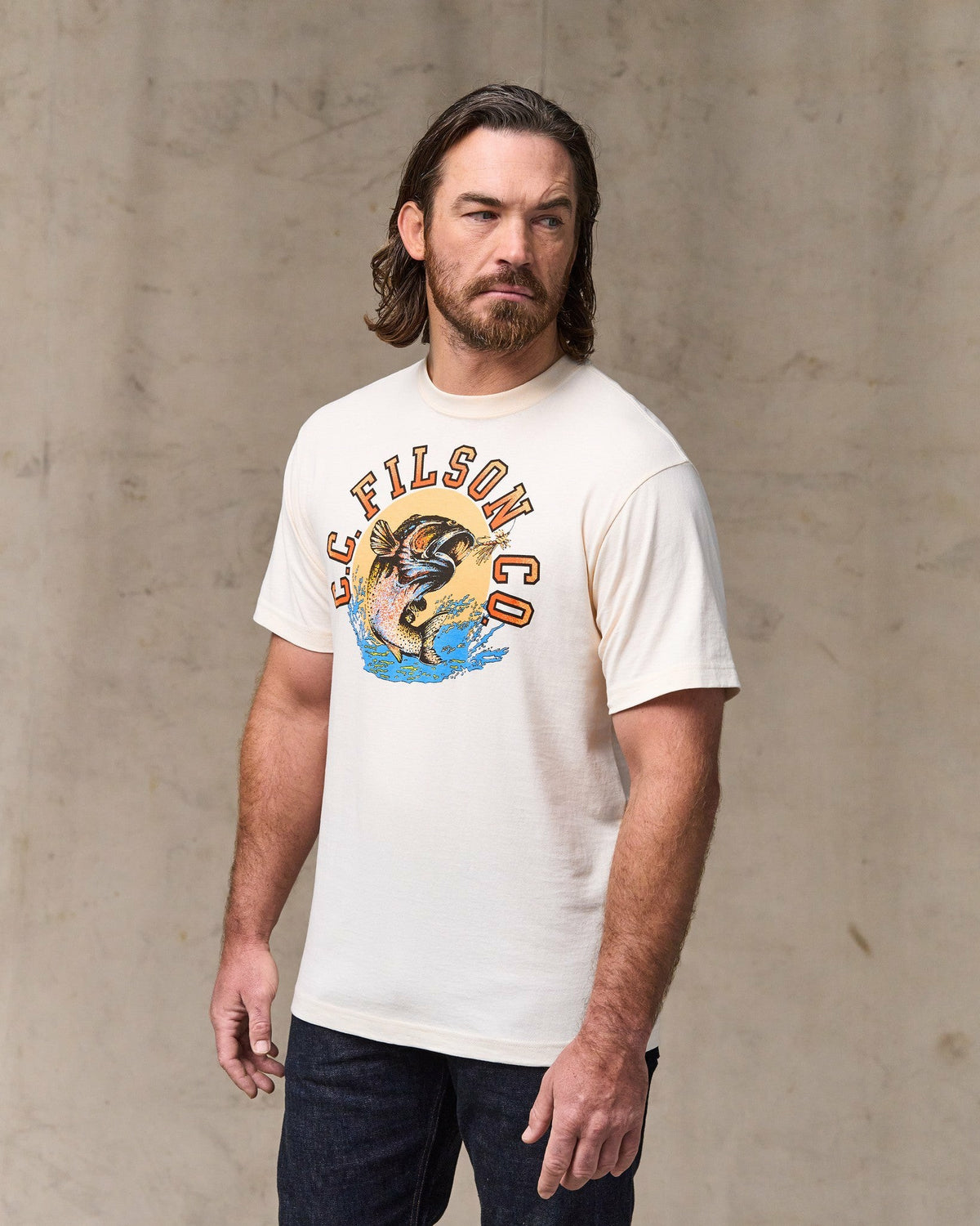 Filson Classic / Dry Fly Graphic T-Shirt - Basswood