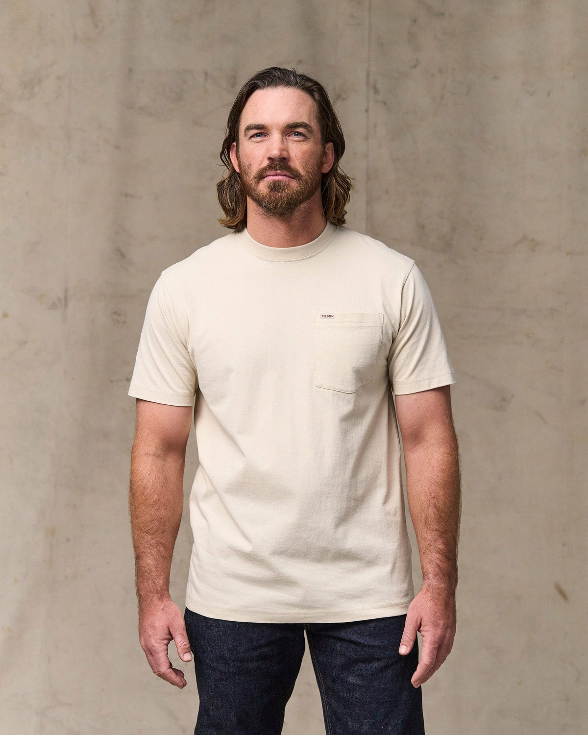 Filson Premium / Outfitter Pocket T-shirt - Natural