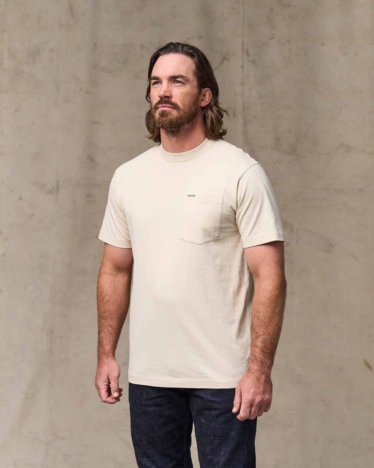 Filson Premium / Outfitter Pocket T-shirt - Natural