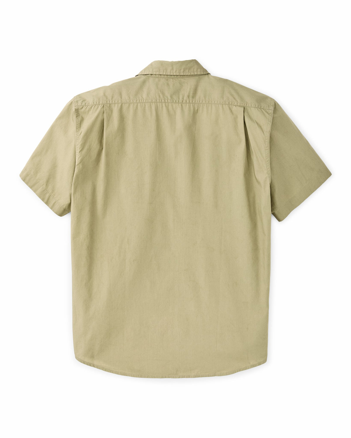 Filson Latest / Filson's Washed Short Sleeve Feather Cloth Shirt - Lakebed
