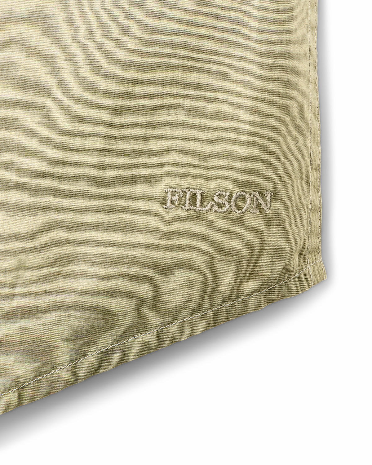 Filson Latest / Filson's Washed Short Sleeve Feather Cloth Shirt - Lakebed