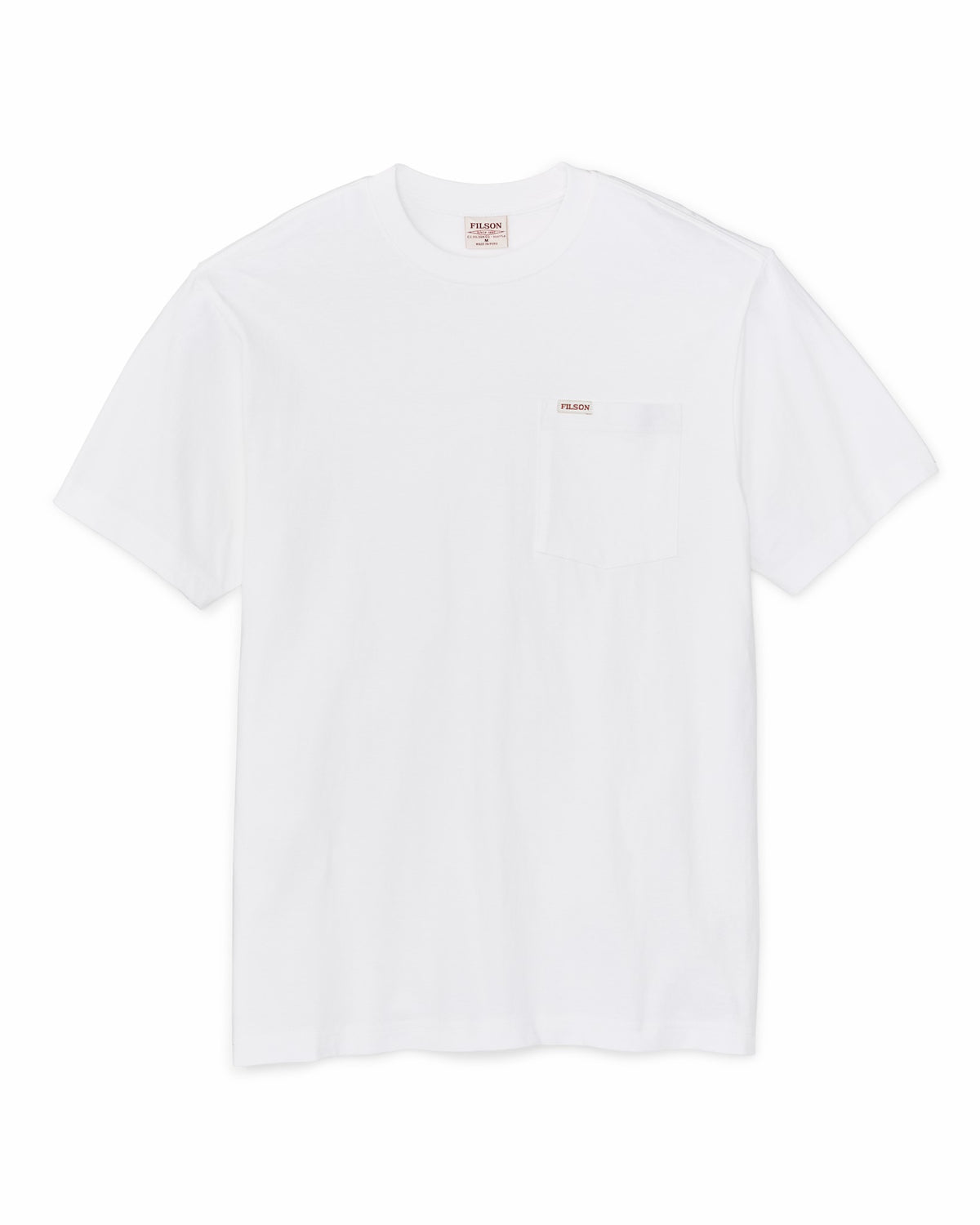 Filson Popular / Outfitter Pocket T-shirt - Bright White