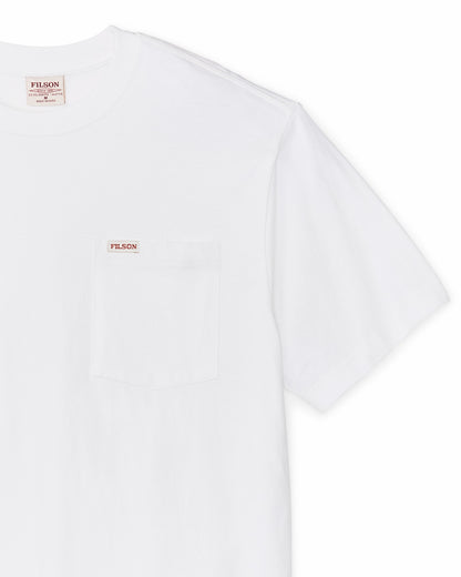 Filson Popular / Outfitter Pocket T-shirt - Bright White