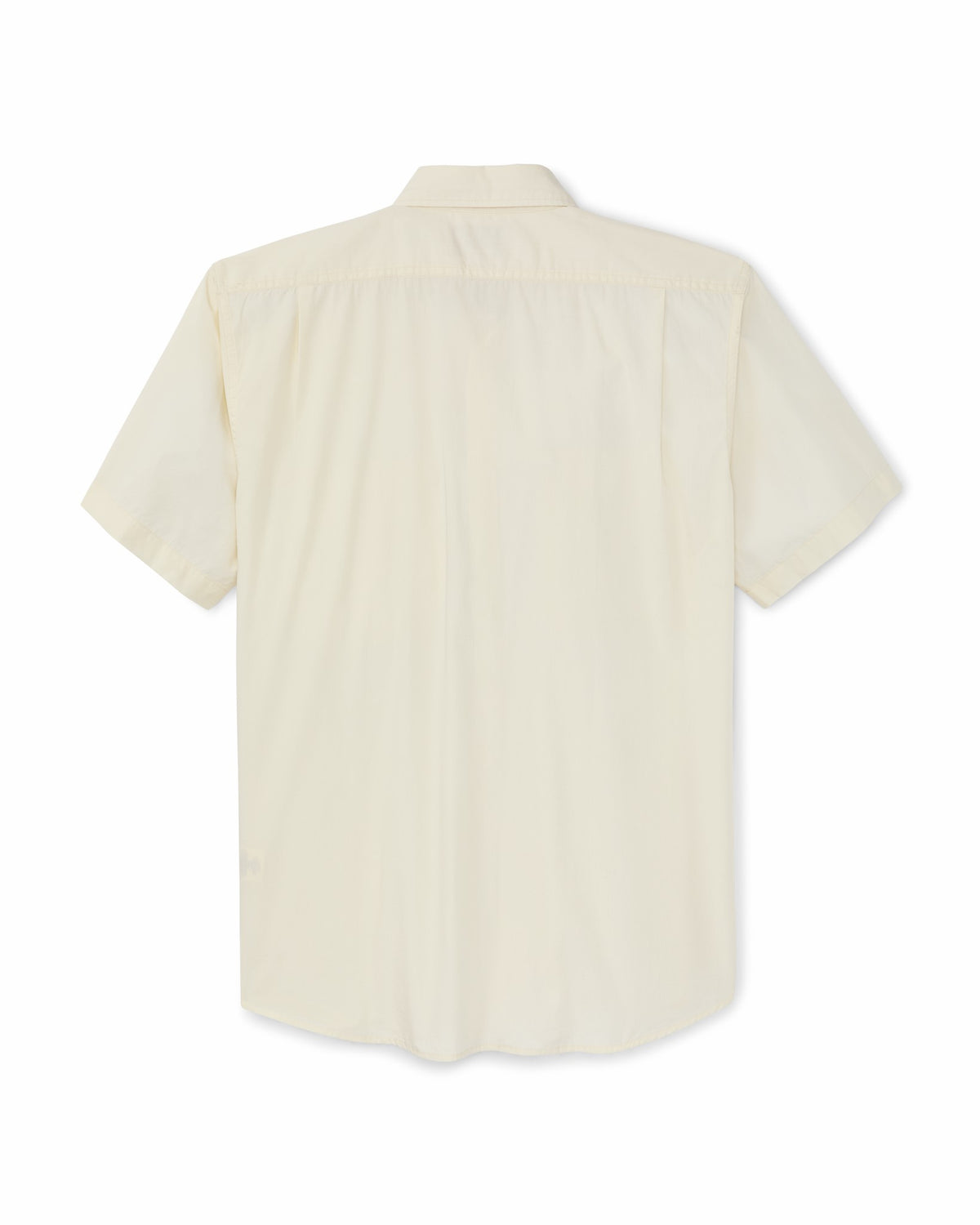 Filson Exclusive / Filson's Washed Short Sleeve Feather Cloth Shirt - Ivory