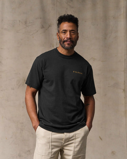 Filson Trusted / Scenic Graphic T-shirt - Black
