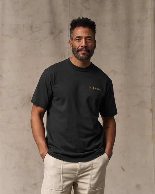 Filson Trusted / Scenic Graphic T-shirt - Black