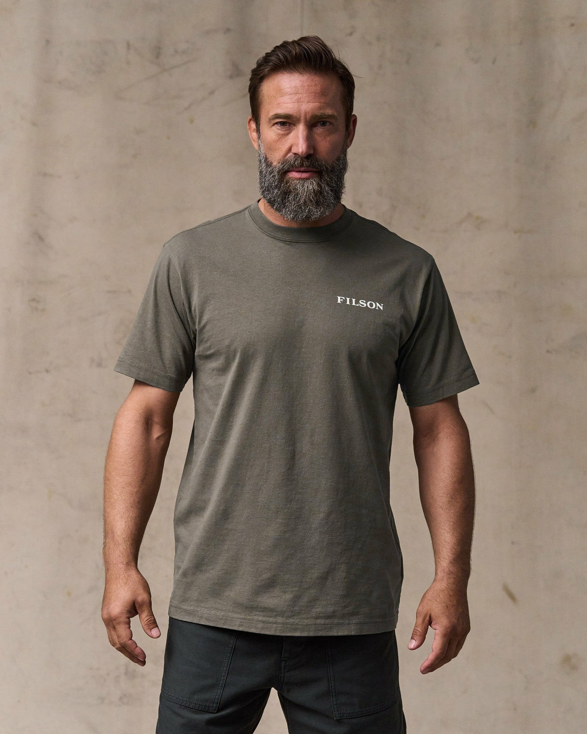 Filson Trusted / Scenic Graphic T-shirt - Hawk Brown