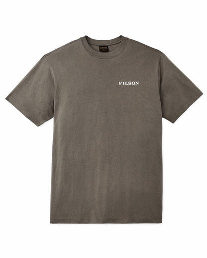 Filson Trusted / Scenic Graphic T-shirt - Hawk Brown
