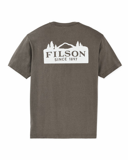 Filson Trusted / Scenic Graphic T-shirt - Hawk Brown