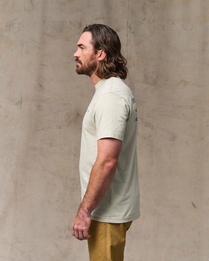 Filson Premium / Diamond Graphic T-shirt - Gray Sky