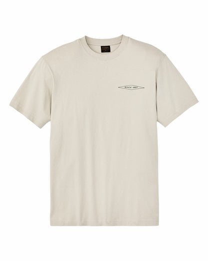 Filson Premium / Diamond Graphic T-shirt - Gray Sky