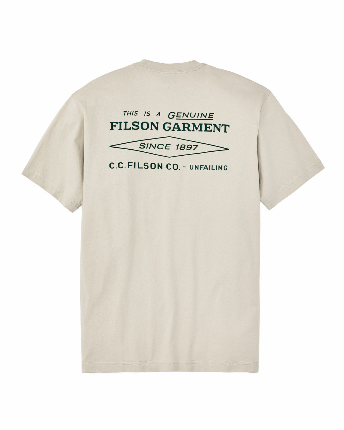 Filson Premium / Diamond Graphic T-shirt - Gray Sky