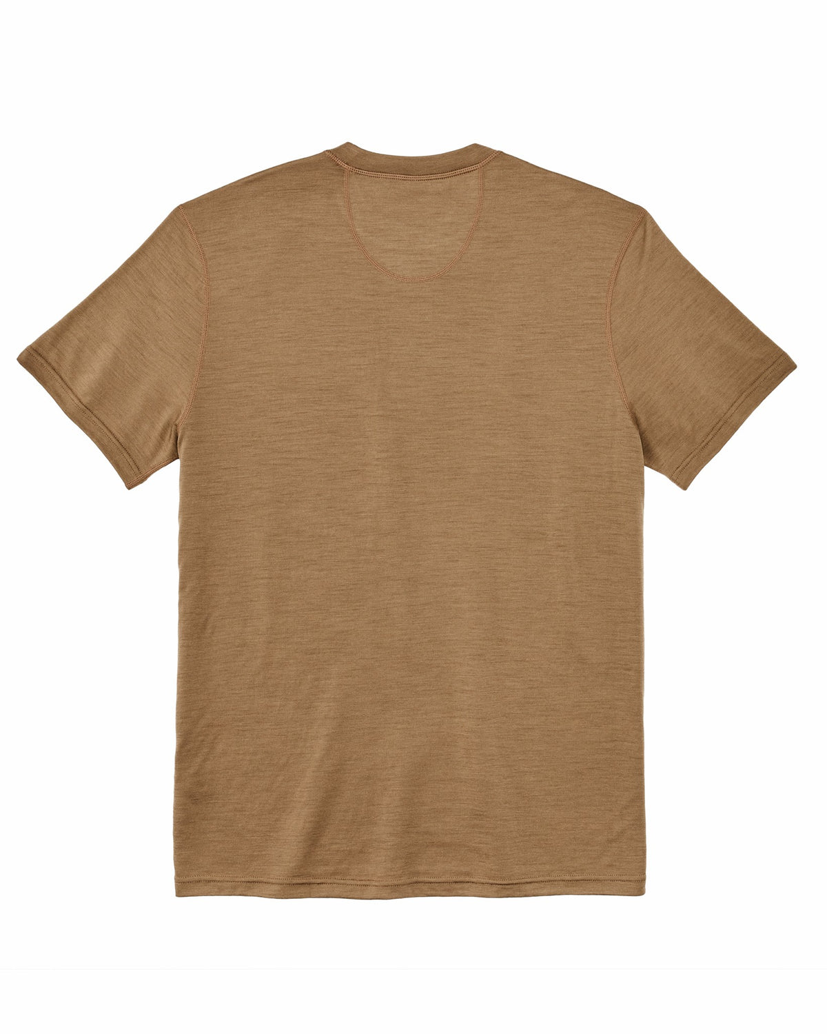 Filson Best Price / 210g Merino Wool Short Sleeve Crewneck - Rugged Tan