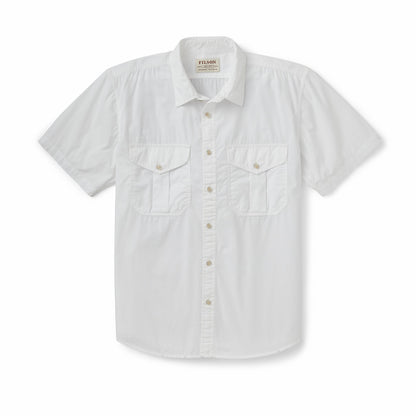 Filson New / Men's Washed Short Sleeve Feather Cloth Shirt