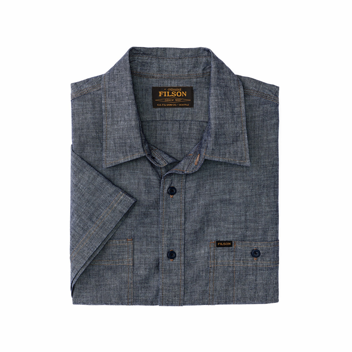 Filson Best Seller / Short Sleeve Chambray Shirt
