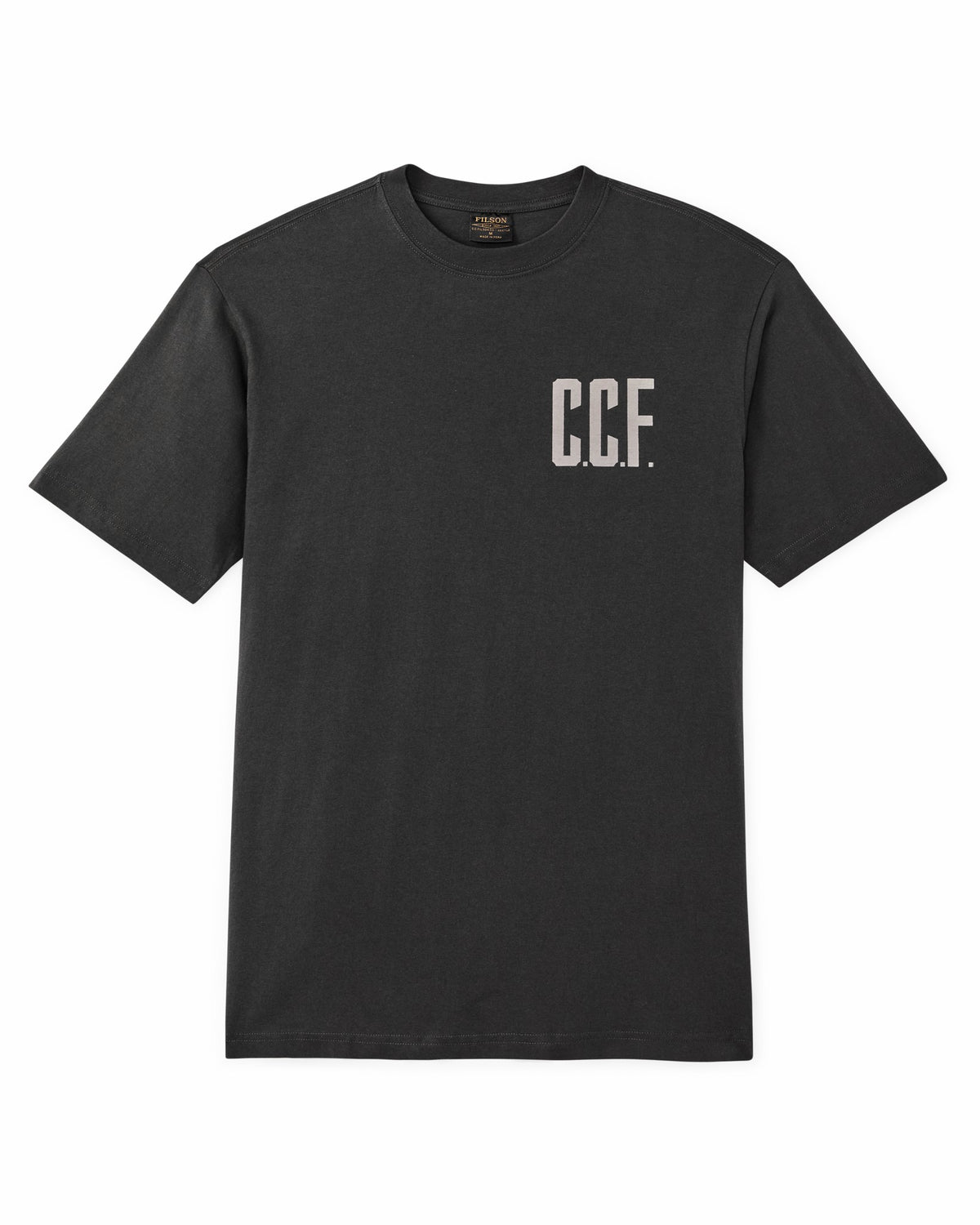 Filson Popular / Boston Graphic T-Shirt - Black