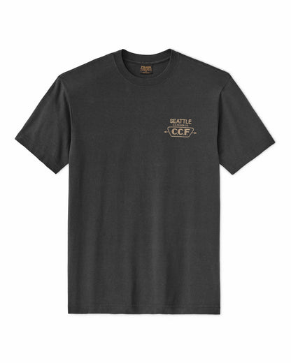 Filson Smart Buy / Seattle Graphic T-Shirt - Black
