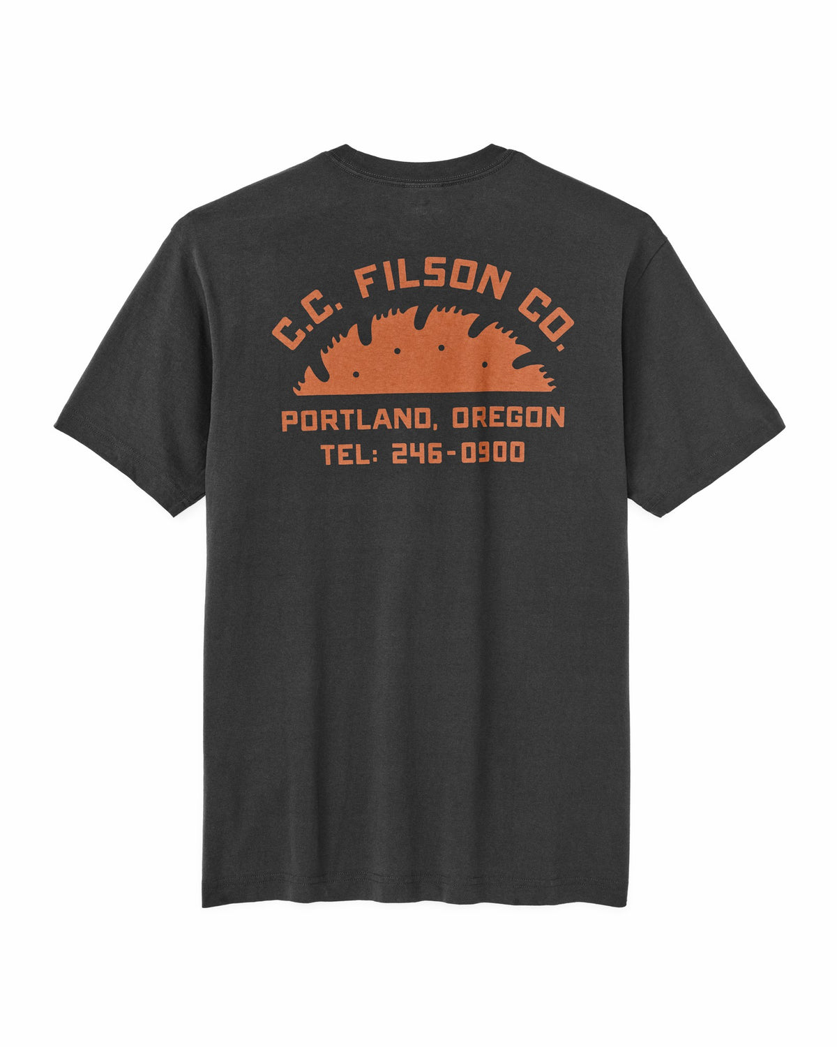 Filson Trending / Portland Graphic T-Shirt - Black