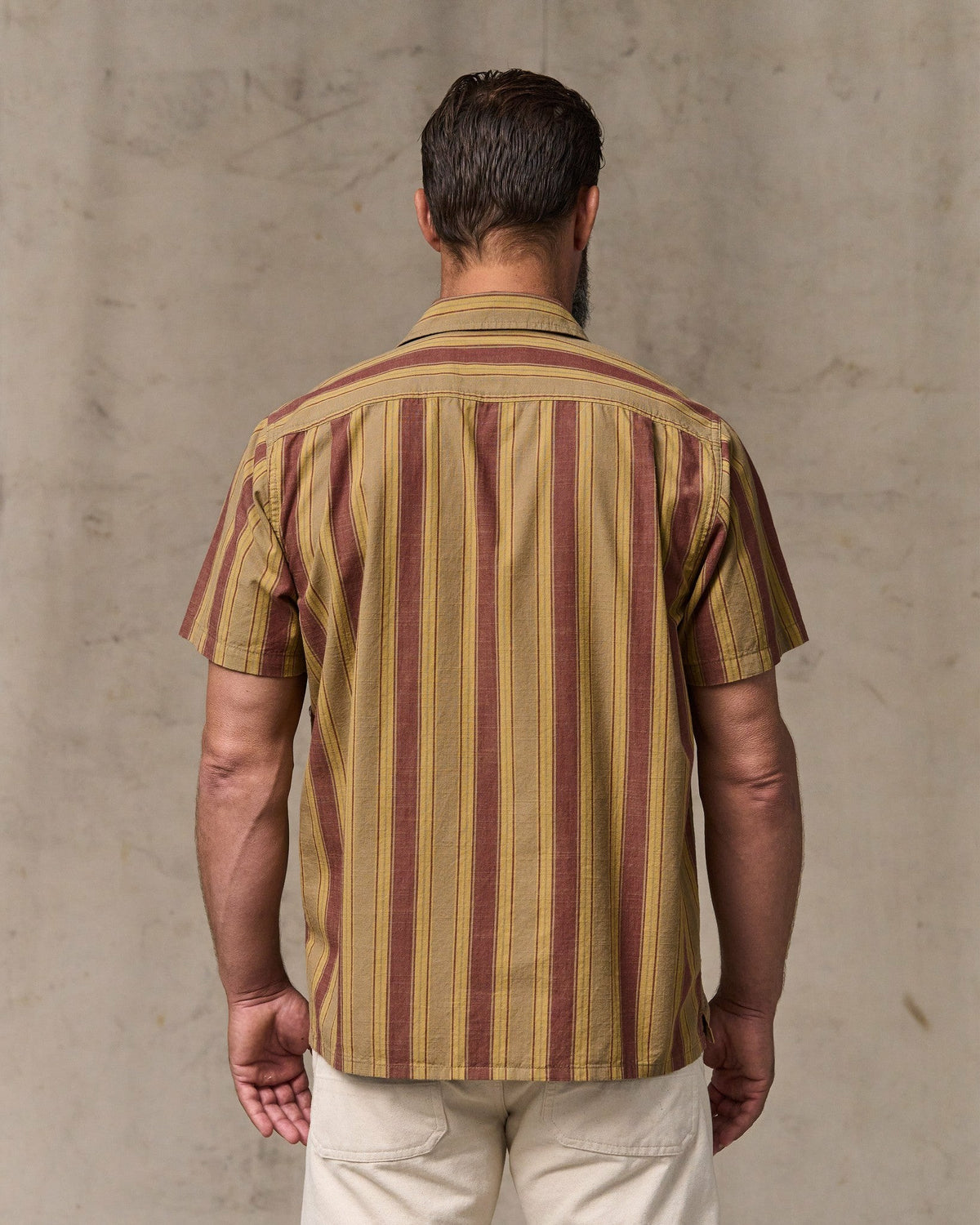 Filson Classic / Chambray Camp Shirt - Brick / Tan
