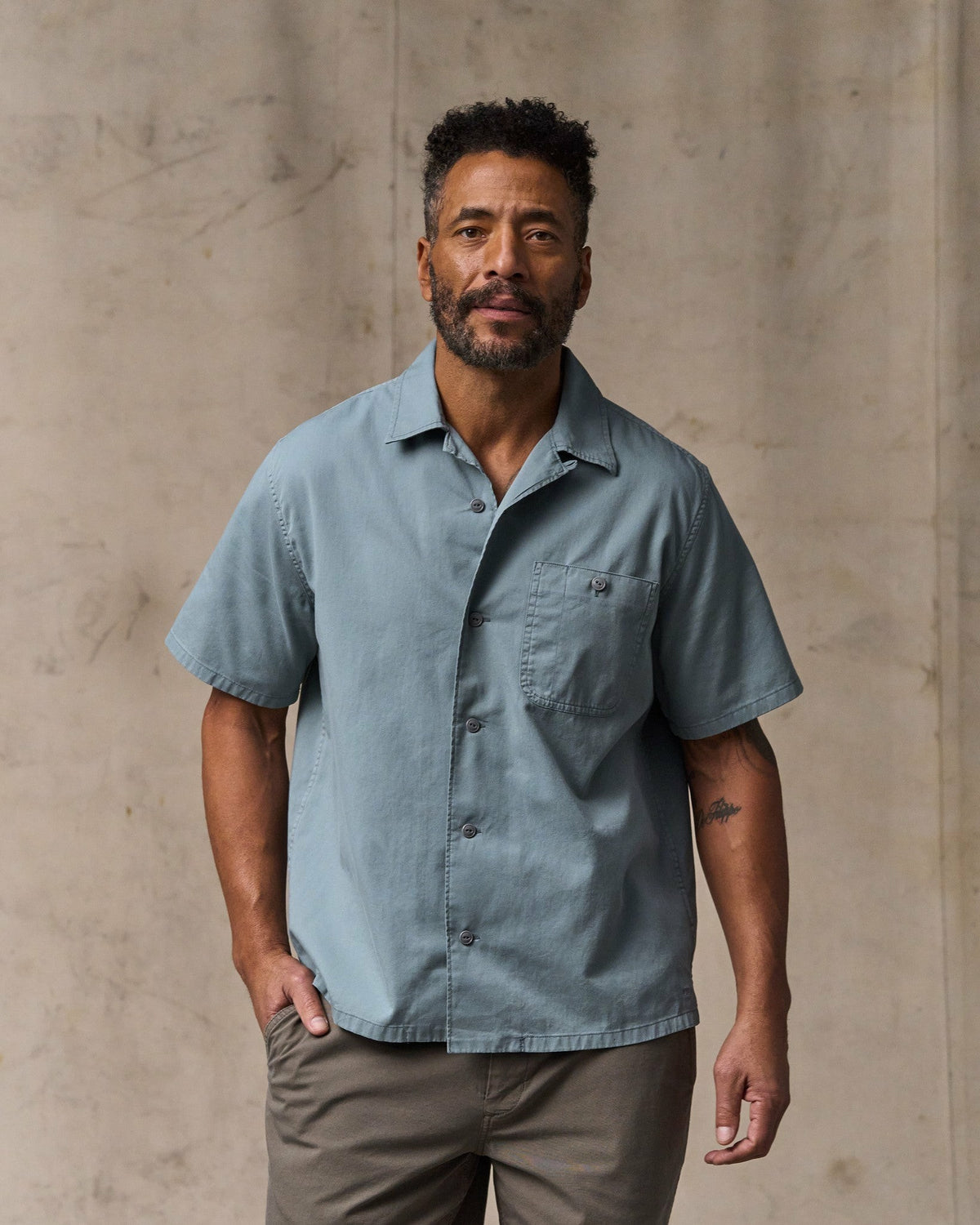 Filson Trusted / Short Sleeve 4.5-oz. Twill Shirt - Lead