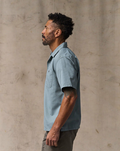 Filson Trusted / Short Sleeve 4.5-oz. Twill Shirt - Lead