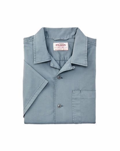 Filson Trusted / Short Sleeve 4.5-oz. Twill Shirt - Lead