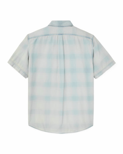 Filson Featured / Short Sleeve Lightweight Alaskan Guide Shirt - Indigo Plaid