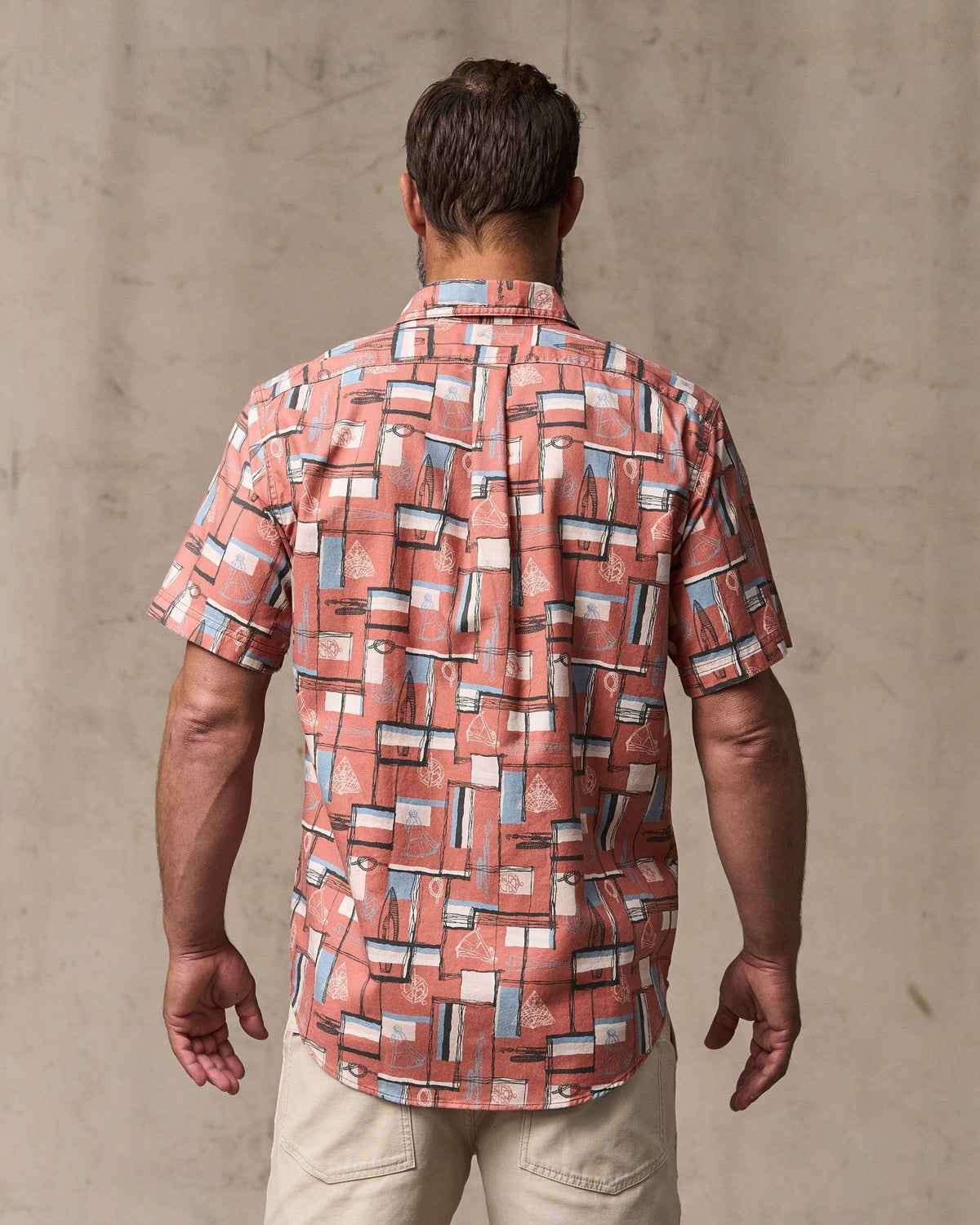 Filson Latest / Short Sleeve Lightweight Alaskan Guide Shirt - Russet Print