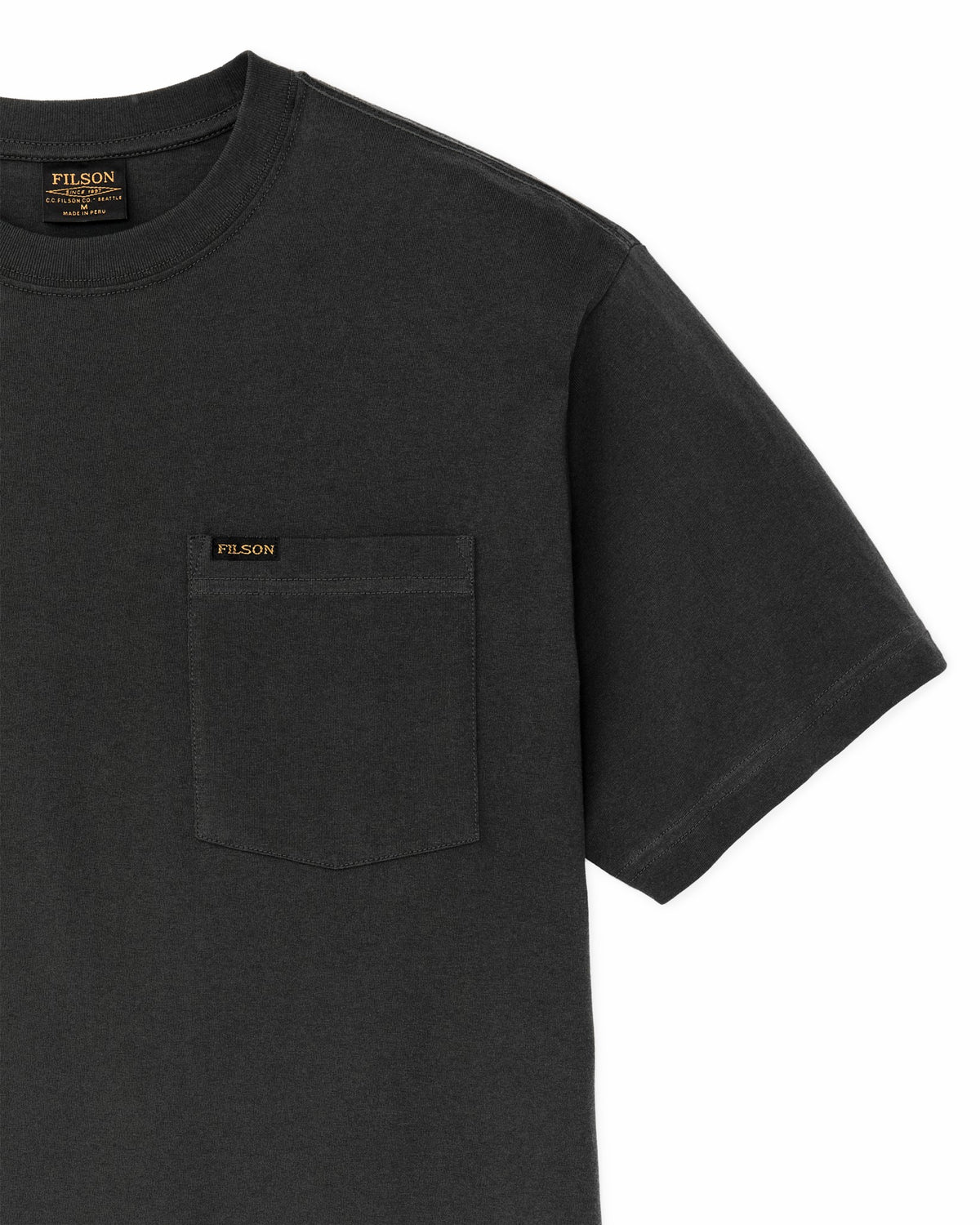 Filson Quality / Outfitter Pocket T-shirt - Faded Black
