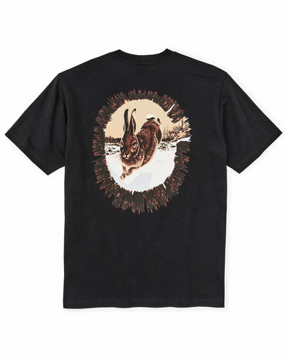Filson Premium / Hare Chase Graphic T-shirt - Black / Hare Chase