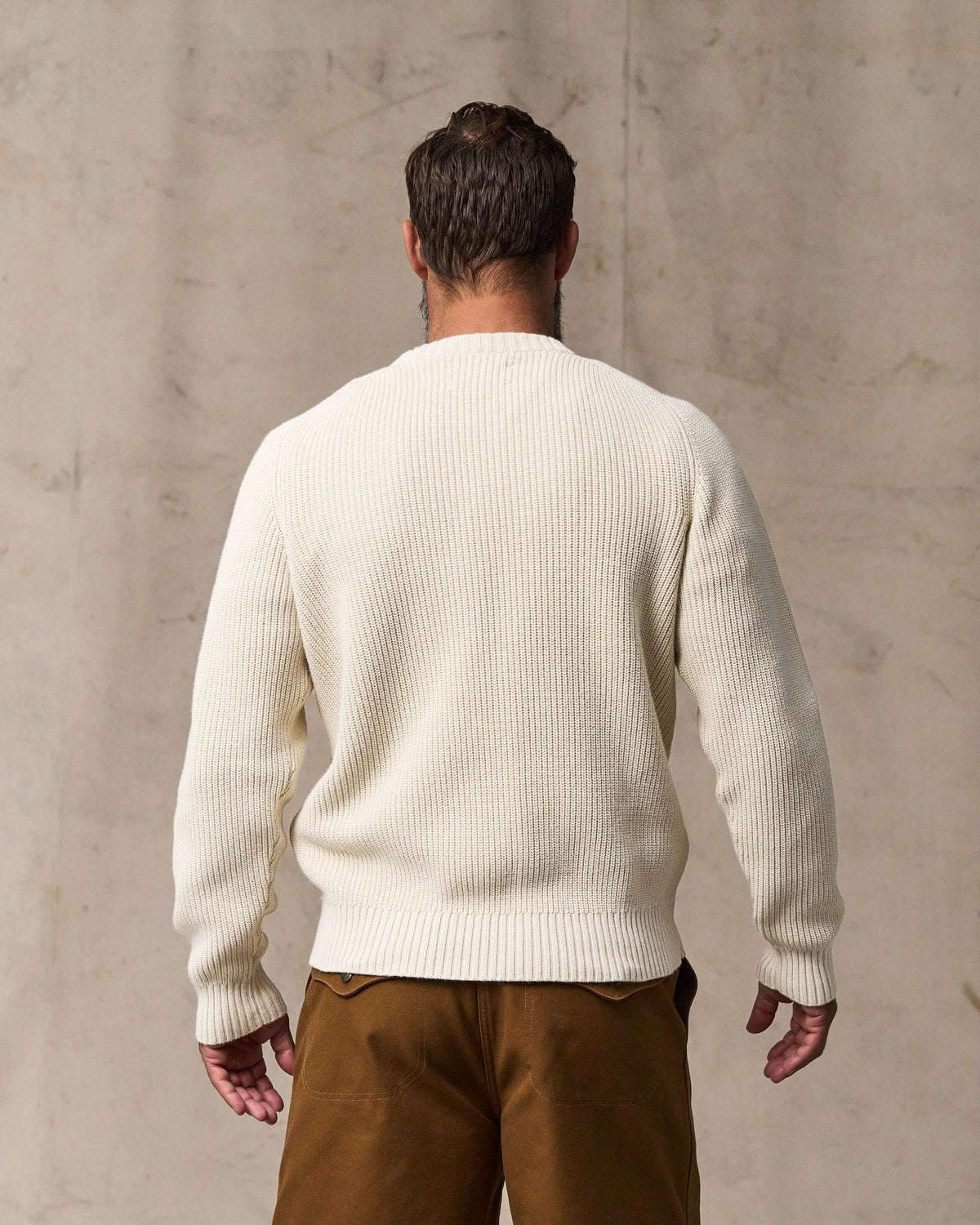 Filson Discount / Vintage Cotton Crewneck Sweater - Natural