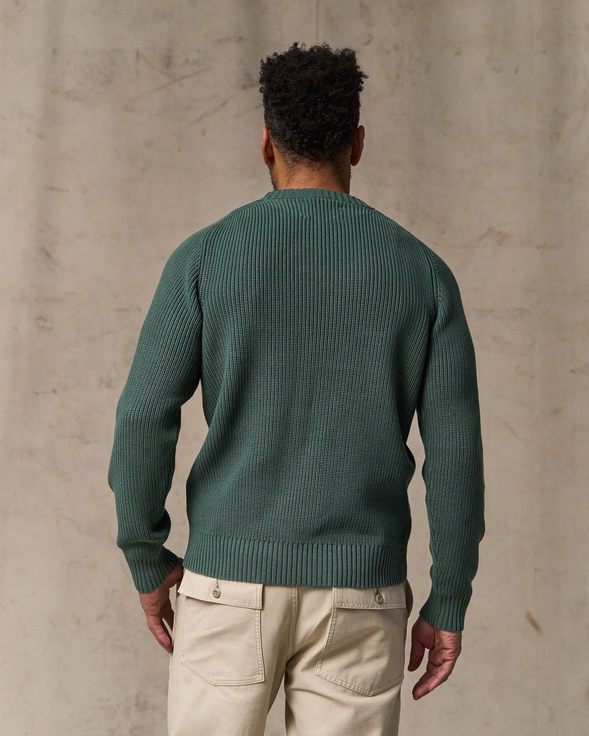 Filson Discount / Vintage Cotton Crewneck Sweater - Juniper
