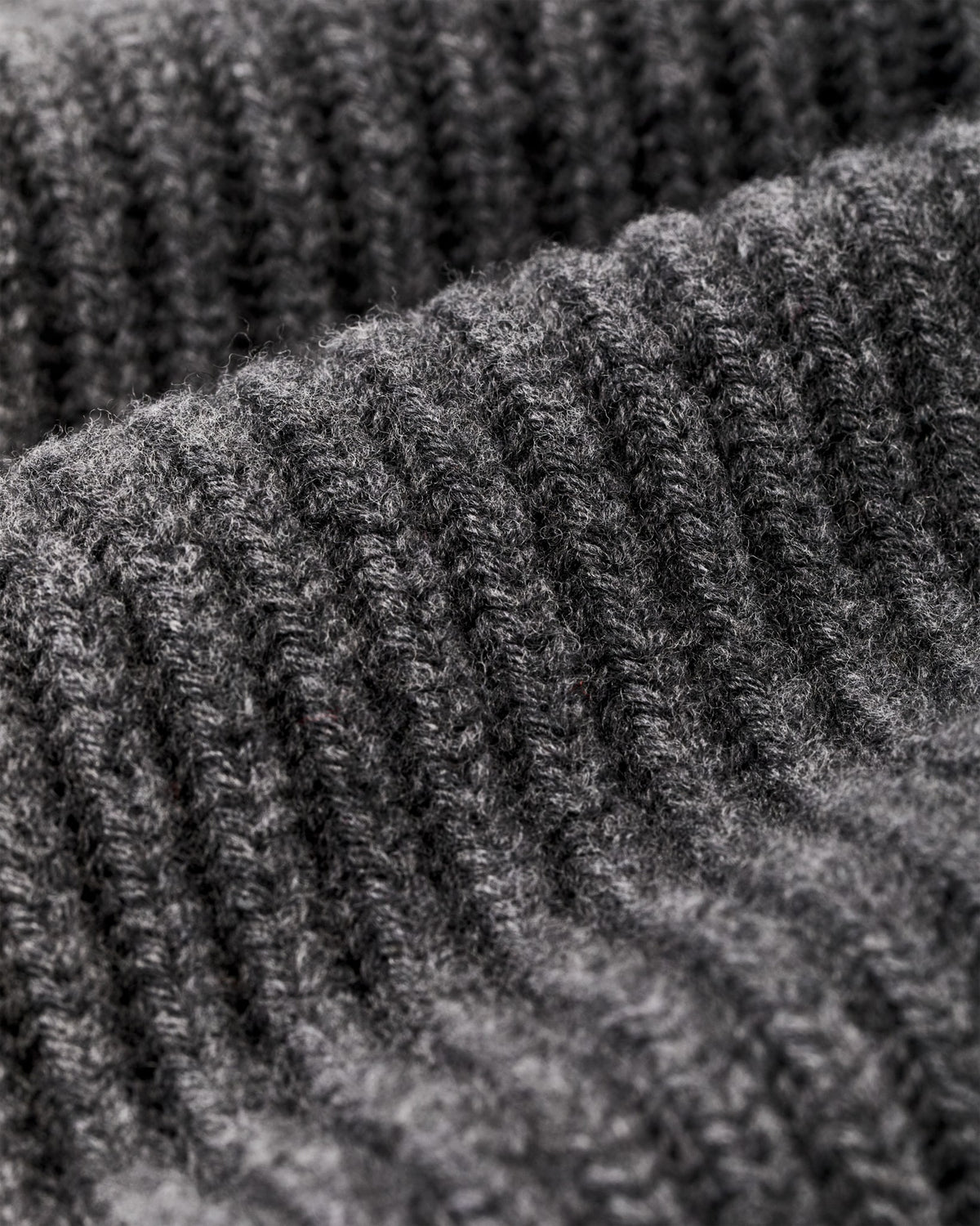 Filson Featured / Bristol Shawl Neck Sweater - Gray Heather / Dark Charcoal Stripe