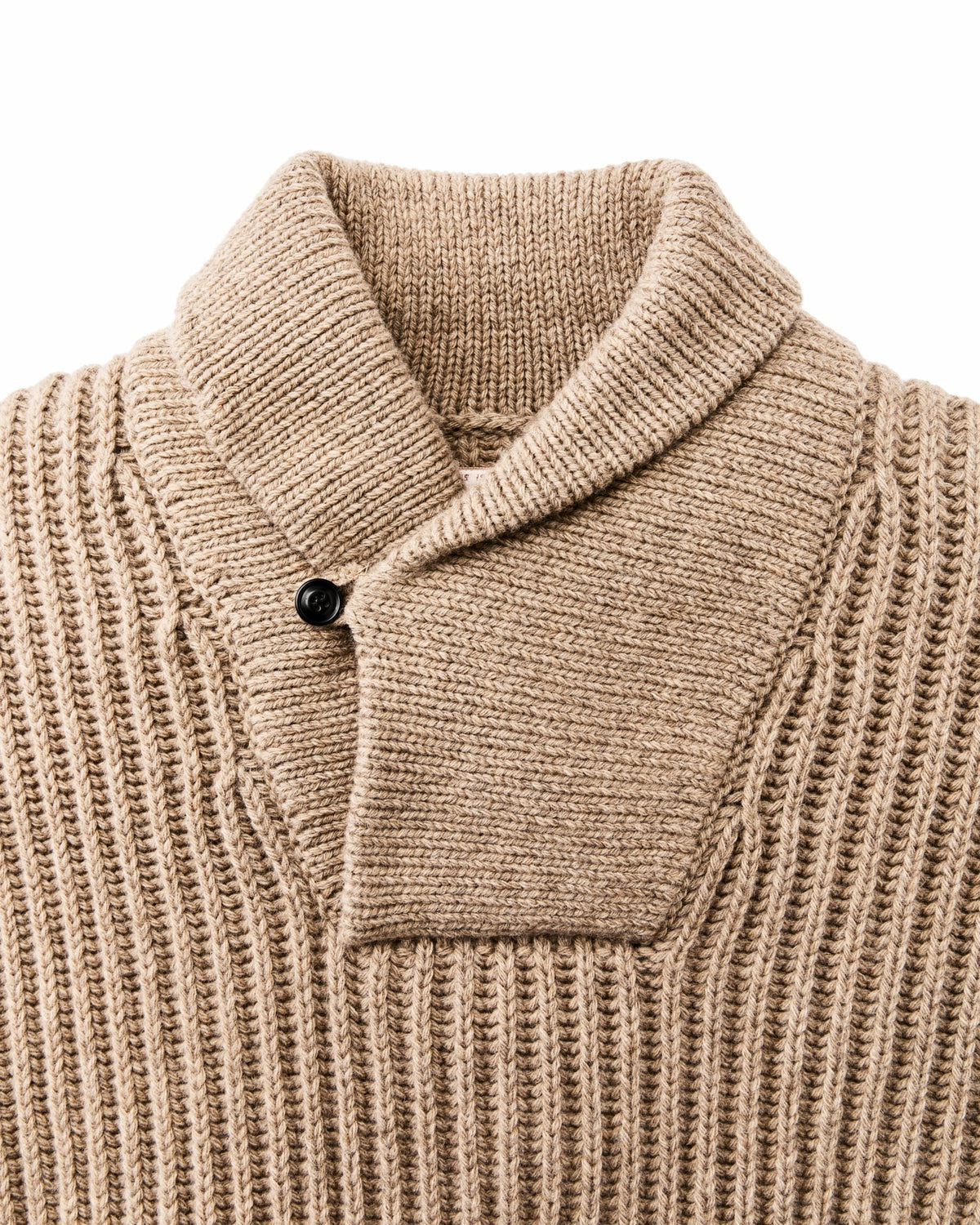 Filson Special Offer / Bristol Shawl Neck Sweater - Oatmeal Heather / Flame Stripe