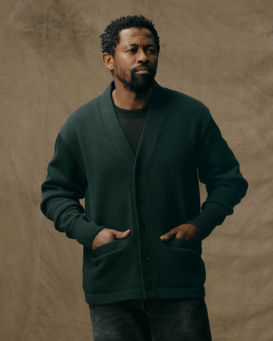 Filson Hot Sale / Guide Cardigan Sweater - Fir