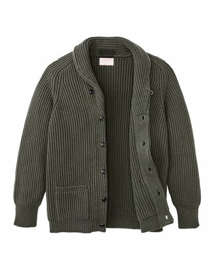 Filson Customer Favorite / Bristol Cardigan Sweater - Forest Green Heather