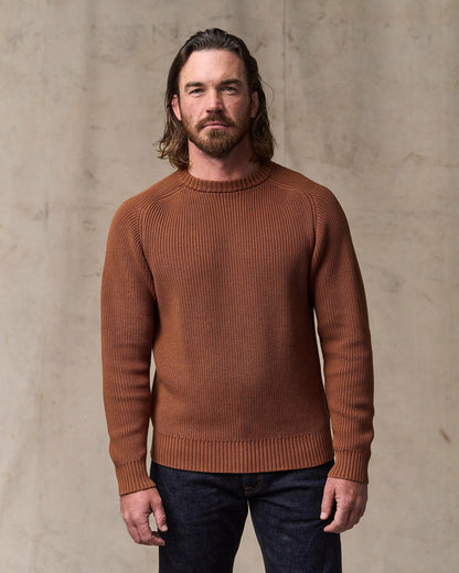 Filson New / Vintage Cotton Crewneck Sweater - Rust