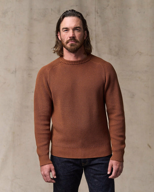 Filson New / Vintage Cotton Crewneck Sweater - Rust