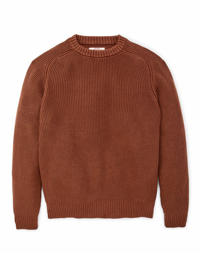 Filson New / Vintage Cotton Crewneck Sweater - Rust