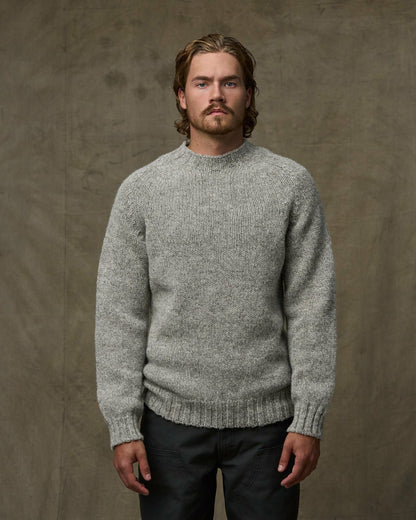 Filson Deals / Heritage 3-gauge Wool Sweater - Oat Heather