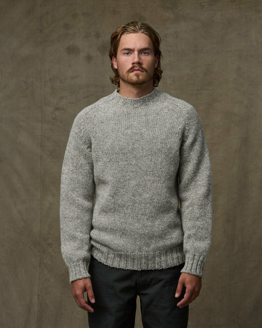 Filson Deals / Heritage 3-gauge Wool Sweater - Oat Heather