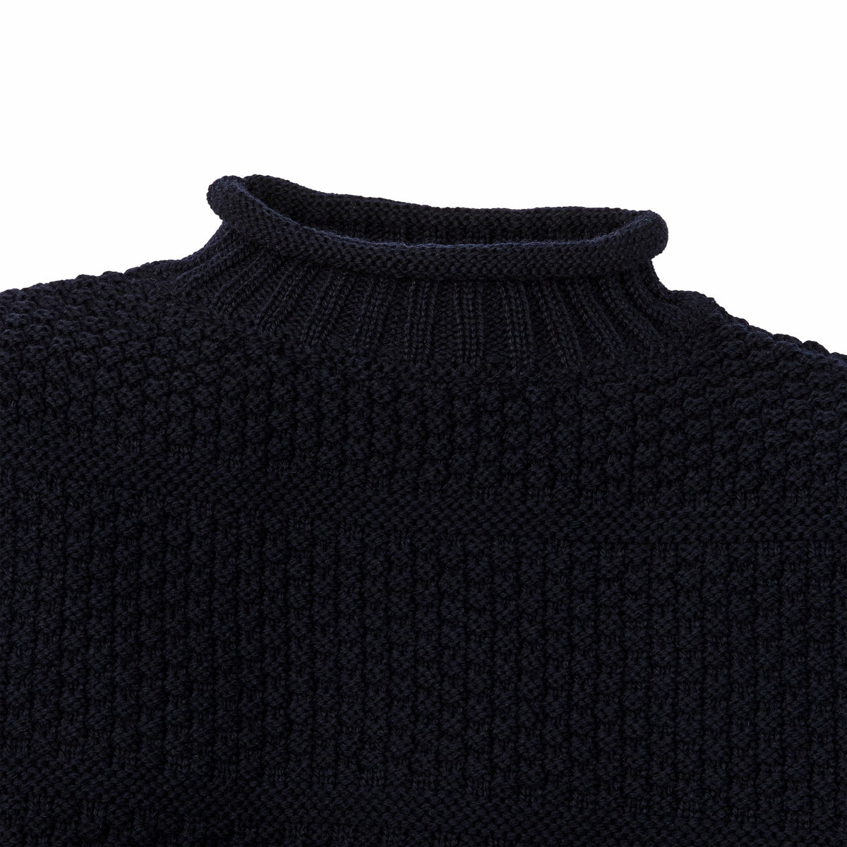 Filson Trusted / Wool Roll Neck Fisherman's Sweater